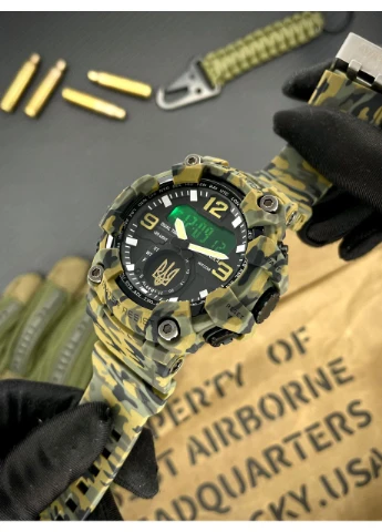 003 Тризуб золото Army Green No Brand (365622302)
