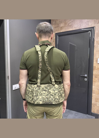 РПС (Украина) с баллистическим пакетом, размер M, c системой Молли, Пиксель, разгрузочный жилет, варбелт Добронь (362601357)