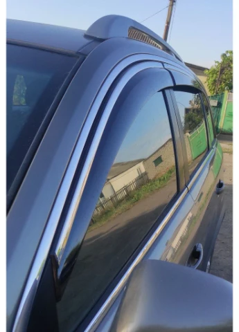 Вітровики з хромом (4 шт, ) для Opel Antara 2006-2017 рр Niken (389247143)
