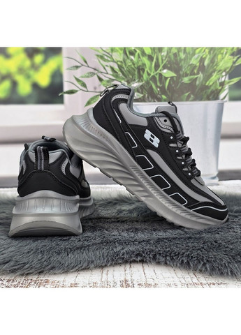 Серые демисезонные кроссовки подростковые FDEK