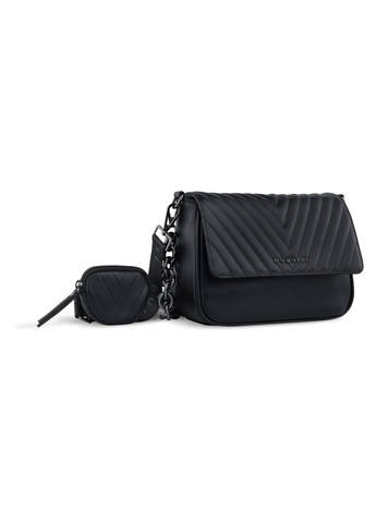 Жіноча сумка кросовер SIRA Чорна Bugatti (280950664)