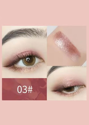 Тіні для повік, двокольорові мерехтливі тіні-олівець No Brand (299772921)