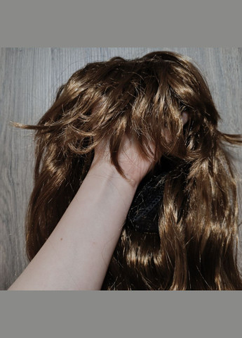 Парикмахерский волнистый шатен No Brand (342064843)