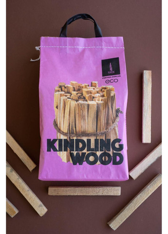 Тріска для розпалювання багаття Kindling Wood 5кг Penyok (369653588)