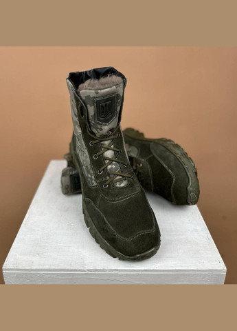 Зимові Жіночі Тактичні Берці. 36-50р Олива. Зносостійка підошва! MBZF-2115 No Brand (301138684)