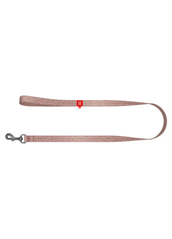Поводок для собак из восстановленного хлопка Re-cotton светоотражающий, Ш 15 мм, Дл 300 см коричневый WAUDOG (322327877)
