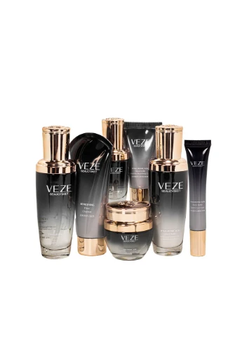 Подарунковий набір косметики для жінок Hyaluronic Acid Black Truffle Luxury, 7 продуктів FZ82522 VEZE (300676934)