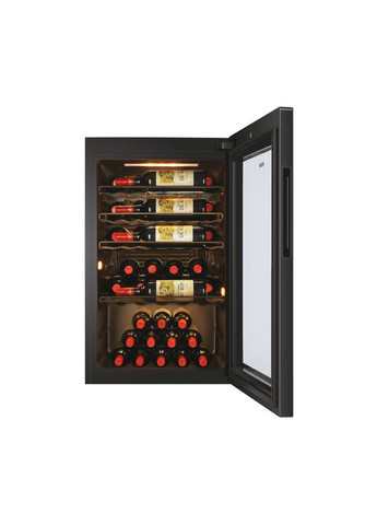 Холодильник для вина, 82x49.7х58, холод.відд.-118л, зон - 1, бут-49, ST, дисплей, Haier (315143867)