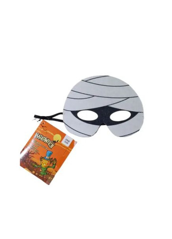 на Хэллоуин Мумия one size бело-черный Jannet Маска (361136085)