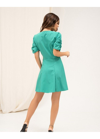 Зелена повсякденний сукня 13878 зелений ISSA PLUS