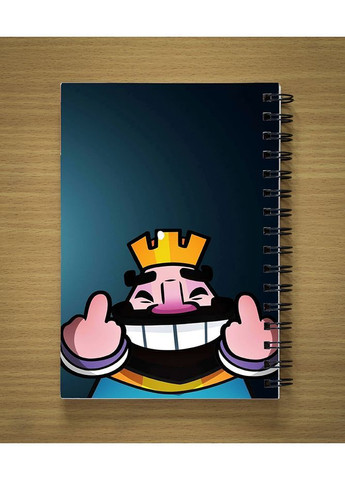Блокнот Sketchbook Скетчбук з принтом game Clash Royale | Клеш Рояль #01 Kika (369503187)