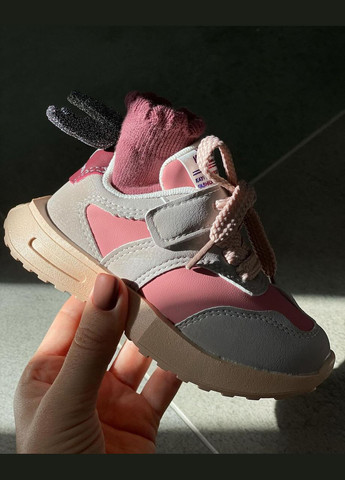 Комбіновані всесезонні дитячі кросівки для дівчинки анжеліка (24 – 15,3 см) No Brand