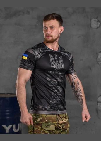 Тактическая потоотводящая футболка Slava Ukraini ВТ6619 XL No Brand (286380061)