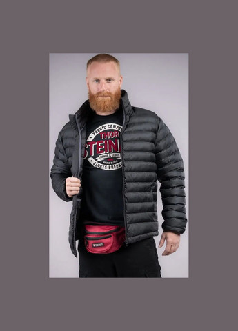 Чорна демісезонна куртка bjarne black Thor Steinar