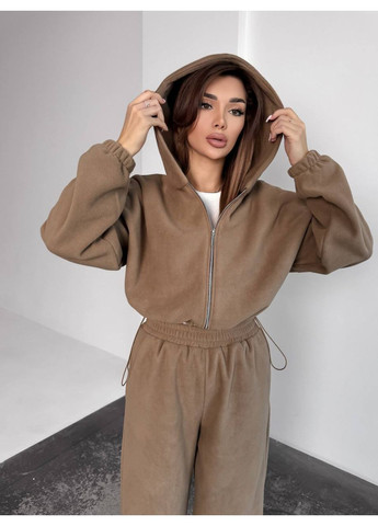 Зимний теплый костюм двухсторонний флис-полар No Brand (369891981)