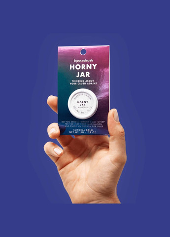 Бальзам для клітора Horny Jar (Тремти від задоволення), розігріваючий Bijoux Indiscrets (297865775)