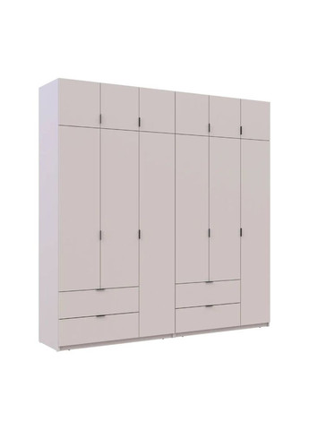 Комплект шкафов для одежды Лукас (2 шт.) 240х50х240 см Кашемир (DRS-011713) Doros (364968908)