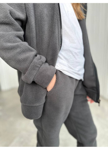 Флисовый детский костюм на змейке No Brand (369626721)