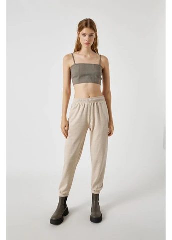 Топ демісезон,бежевий-чорний, Pull & Bear (395005156)