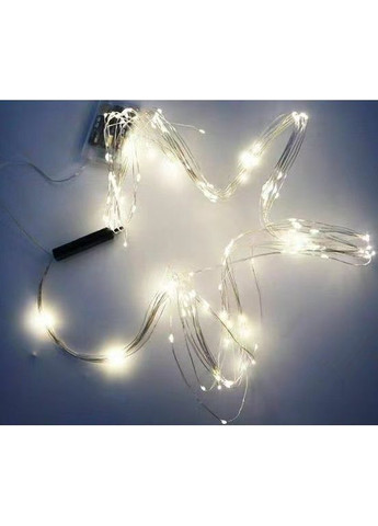 Гирлянда на солнечной батарее на 200 лампочек Конский хвост 14046 10 шт х 2 м белая No Brand (361399972)