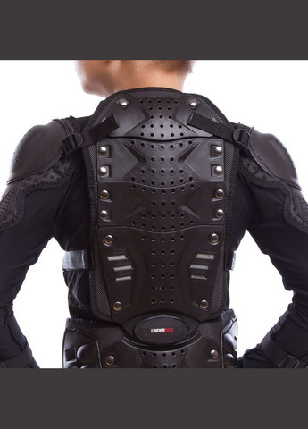 Моточерепа мотозахист дитячий UNDER DOG AR06 розмір чорний SP-Sport (342109408)