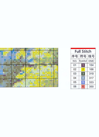 Набор для вышивания по нанесённой на канву схеме "Swan lake 3". AIDA 14CT printed, 48*60 см Joy Sunday (313614602)