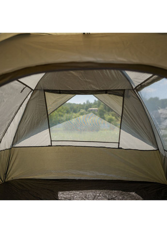 Намет автоматичний тримісний 2*2 (м) кемпінговий туристичний LU-0016GR Хакі LUGI (370439215)
