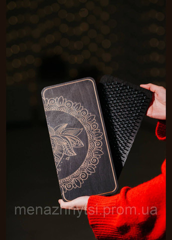 Доска садху для начинающих черная шаг 8 мм. No Brand (328272458)