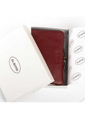 Шкіряний жіночий гаманець Classik WN-23-14 wine-red Dr. Bond (282557185)