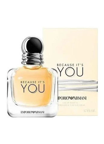 Жіноча парфумована вода Emporio Armani Because It's You 100 мл з магнітною стрічкою No Brand (361868585)