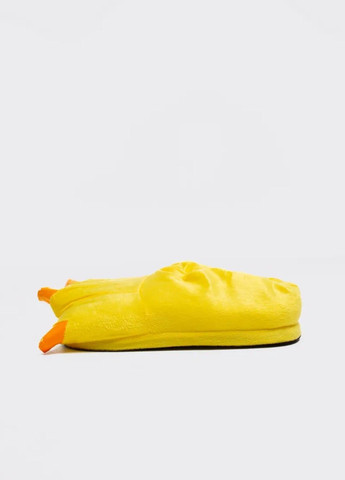 Капці домашні плюшеві лапи дитячі жовті Lalapka (364988765)