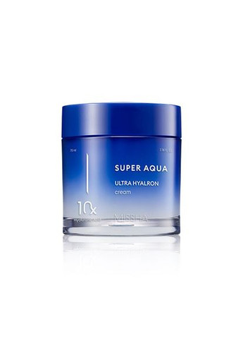 MISSHA Интенсивно увлажняющий крем для лица с гиалуроновой кислотой Super Aqua Ultra Hyalron Cream 70 ml — Крем, Южная Корея (358500259)