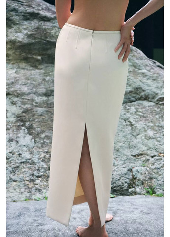 Кремовая юбка Zara