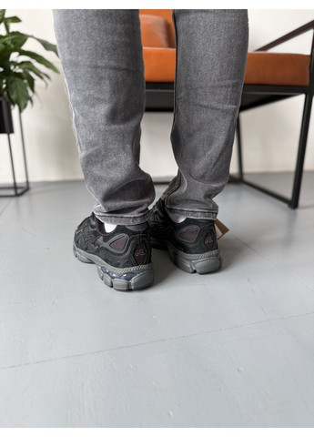 Чорні Осінні кросівки чоловічі asics gel-nyc black suede gore-tex ii асікс гель нюк No Brand