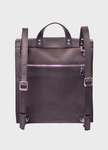 Кожаная сумка-рюкзак Черный Унисекс Dekey (351898887)