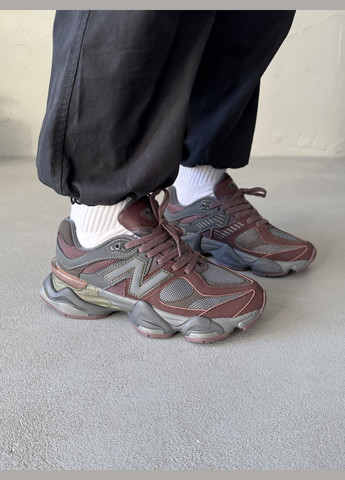 Коричневі Осінні кросівки чоловічі і жіночі new balance 9060 brown | нью беланс 9060 коричневі No Brand