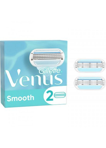 Змінні касети (7702018490943/7702018495078) Gillette venus smooth 2 шт. (268146740)