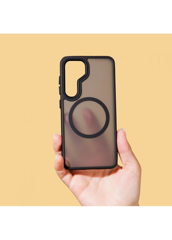 Чехол Matte Insane Case с Magnetic Ring light purple Wave Samsung Galaxy S24 Ultra (365748890)