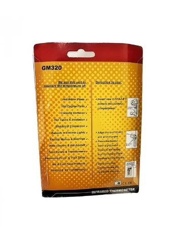 Термометр пірометр інфрачервоний GM320 No Brand (299898419)