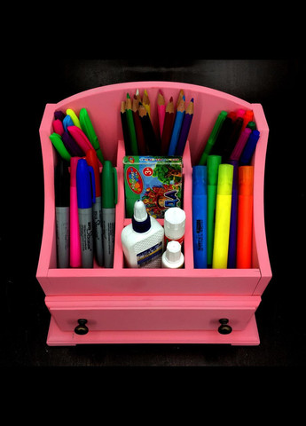 Настольный органайзер из дерева Брандон барби (КНЦ-006650) No Brand (328227534)