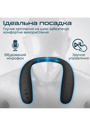 Акустична система Hook 6W Black Promate (370622933)