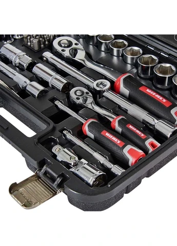 Набор торцевых головок 1/4" и 1/2" 73 предмета Master Vitals (394621753)