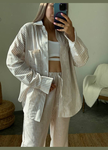 Женский костюм в полоску Гермес (341328595)