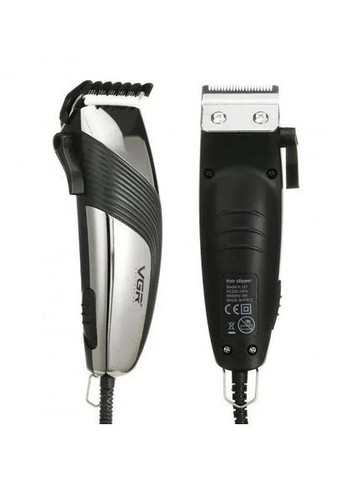 Профессиональная машинка V121 ведущая машинка для стрижки волос керамическое лезвие 8 насадок VGR (297331673)