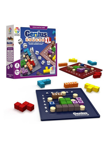 Настільна гра Геніально. Тактика у квадраті, XL версія () Smart Games SGHP 004 (368755251)