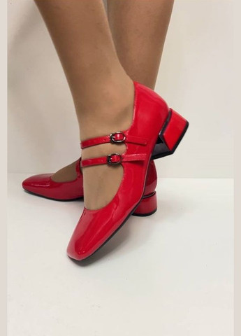 Meideli Красные туфли ремешки в стиле мери джейн мери джейн красный з искусственная кожа, — всесезон (324272080)