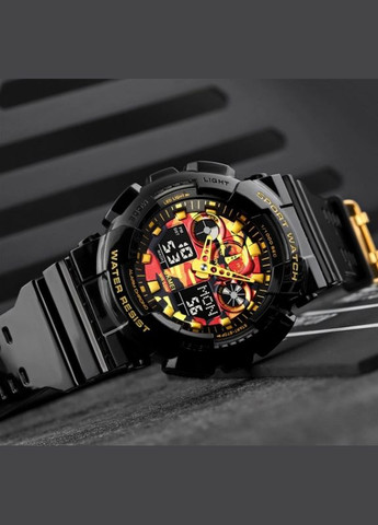 Часы наручные 1832CMBKGD Black-Gold Camo Skmei (317192974)