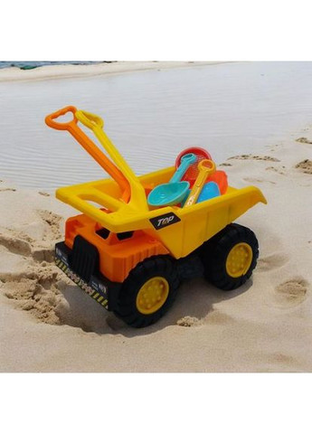 Пісочний набір Машинка самоскид MIC іграшка для дітей з лопатками та формами для гри на вулиці. ProDobro (367090903)
