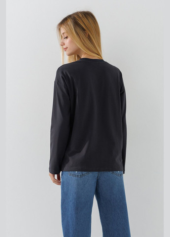 Графитовый демисезонный лонгслив LAWA