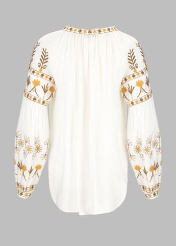 Вышиванка рубашка с принтом женская 5036 S Белый (2000990588531A) ES-Q (294753488)